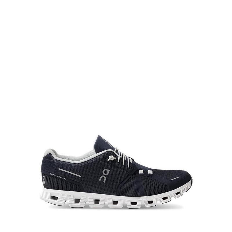 ON Cloud 5 Men's Sneakers- Midnight/White