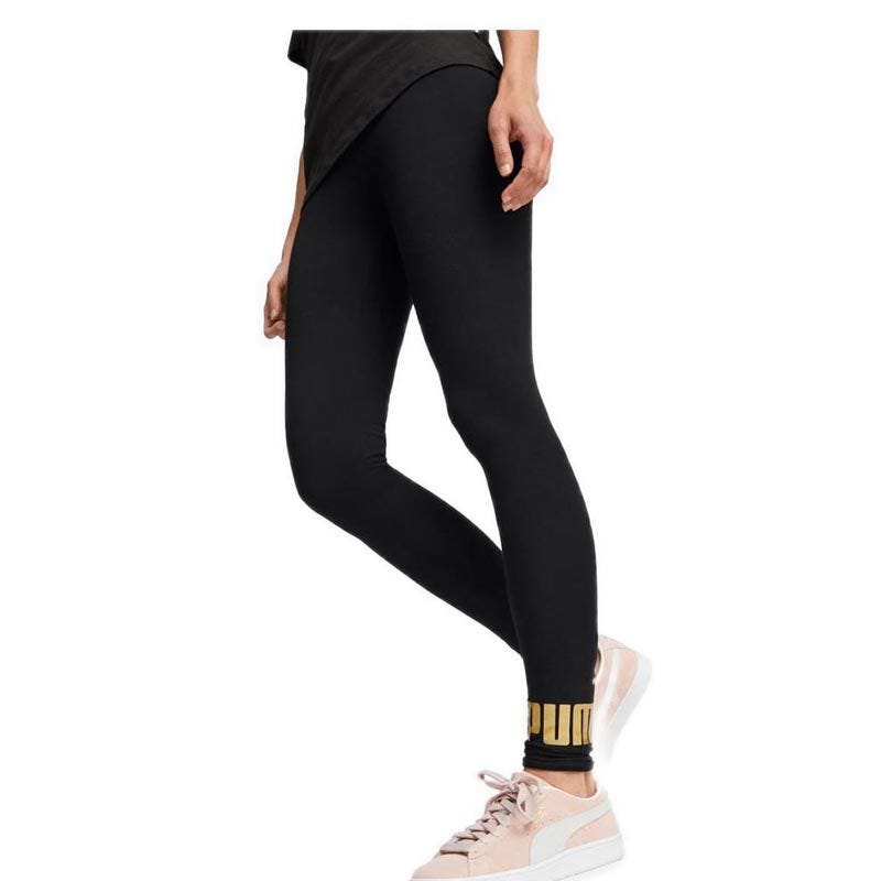 Puma ESS+ Metallic Women's Leggings - PUMA Black