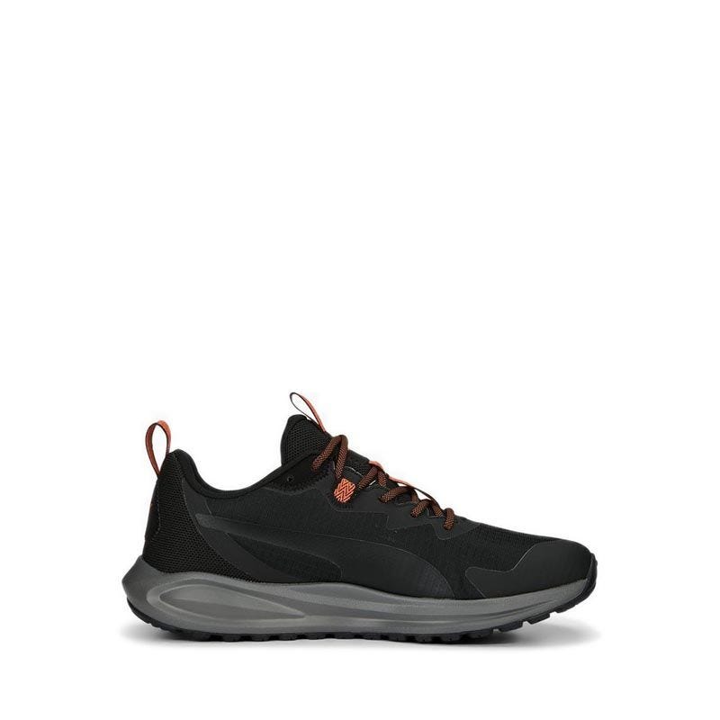 Puma Twitch Runner Trail Mens Running  Shoes - Black