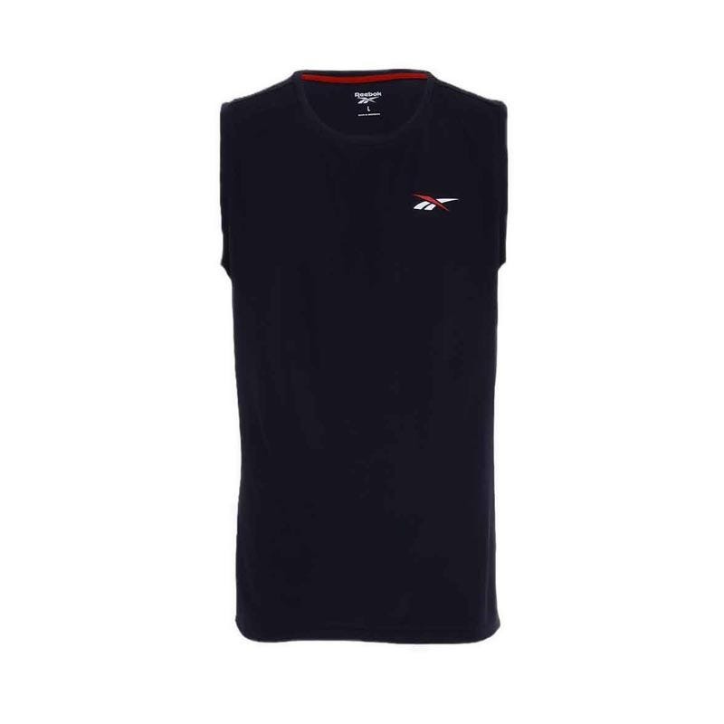 Reebok Men Running Sleeveless - Black