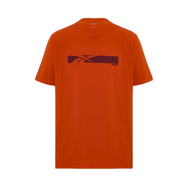Reebok Men T Shirt Men's T-Shirts - Orange