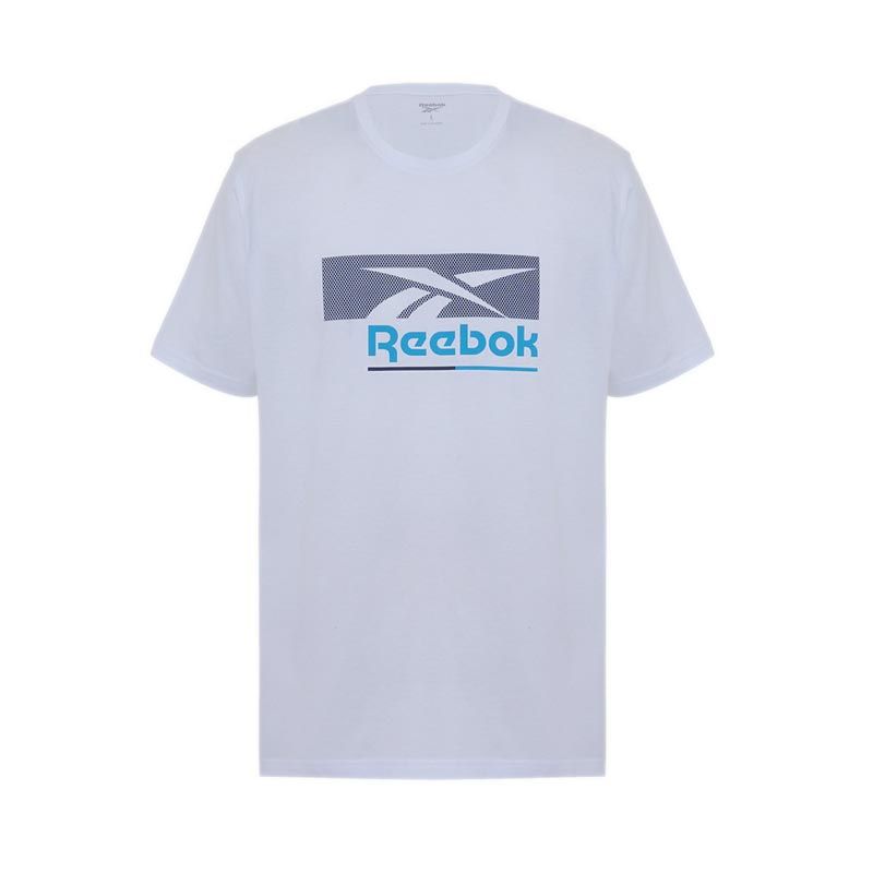 Reebok Men T Shirt Men's T-Shirts - White