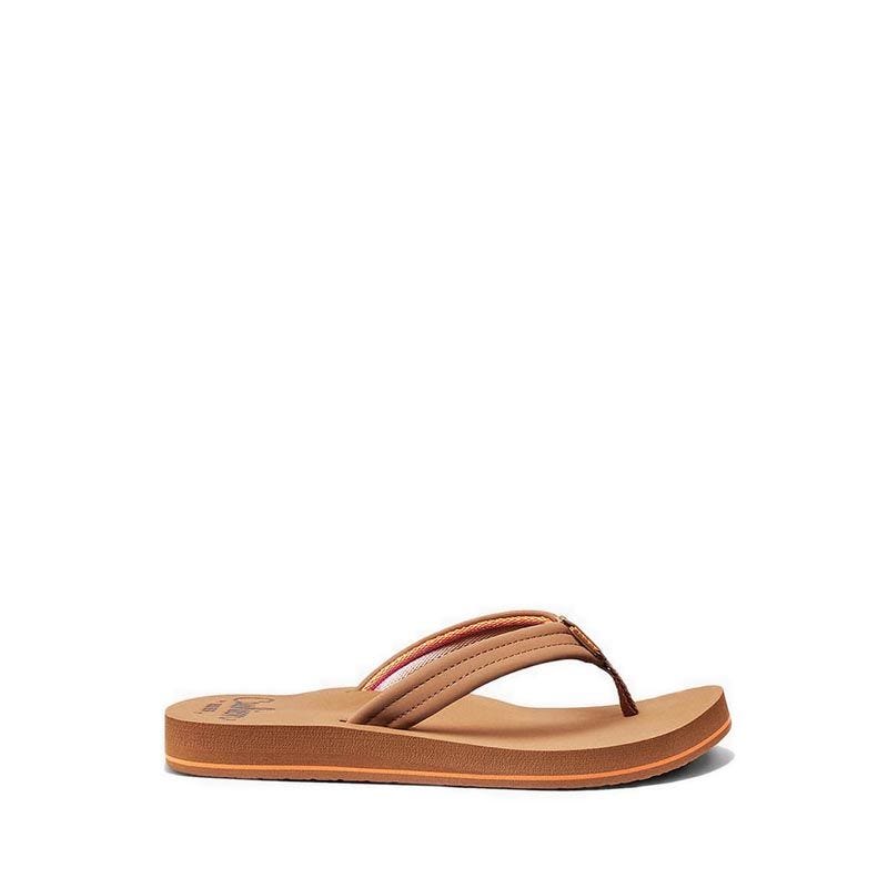 REEF CUSHION BREEZE WOMENS SANDALS - TAN/SMOOTHIE