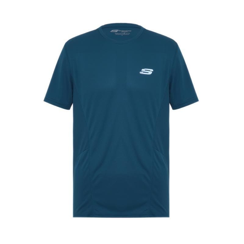 SKECHERS MEN RUNNING T SHIRT - GREY