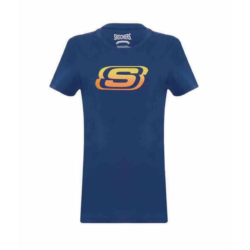 Skechers Women T Shirt Women's T-Shirts - Navy