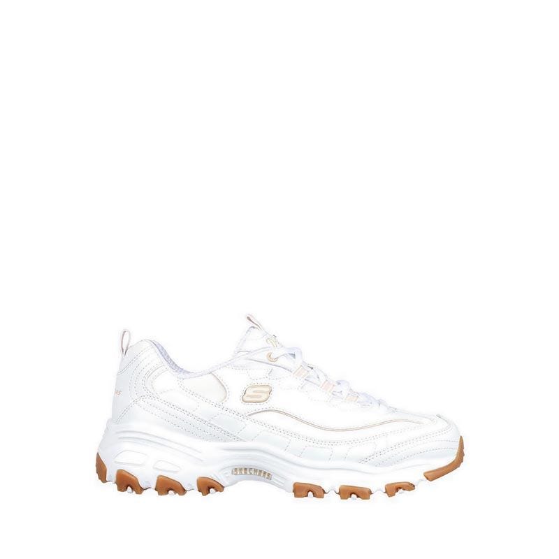 Skechers D'Lites Women's Sneaker - White
