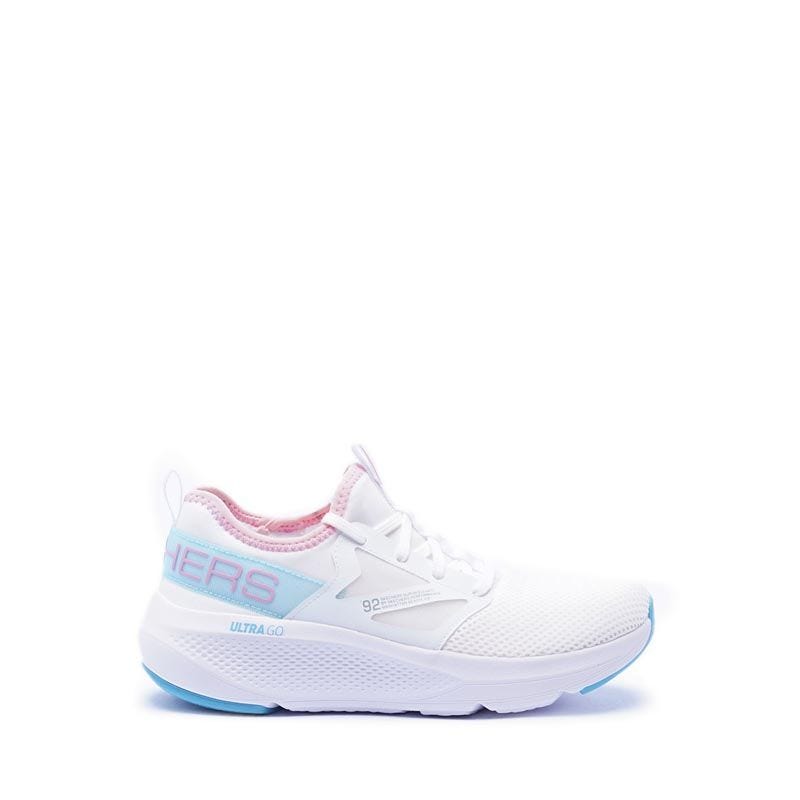 Skechers GOrun Elevate - Quick Stride Women's Running Shoes - WHITE/PINK