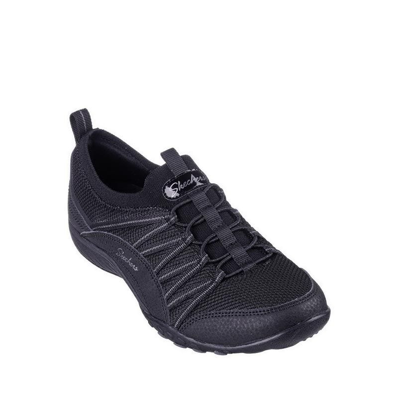 Skechers Breathe-Easy Women's Shoes - Black