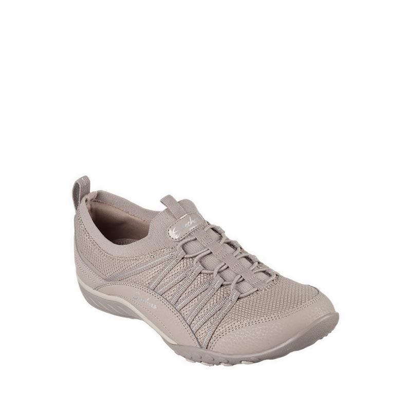 Skechers Breathe-Easy Women's Shoes - Taupe