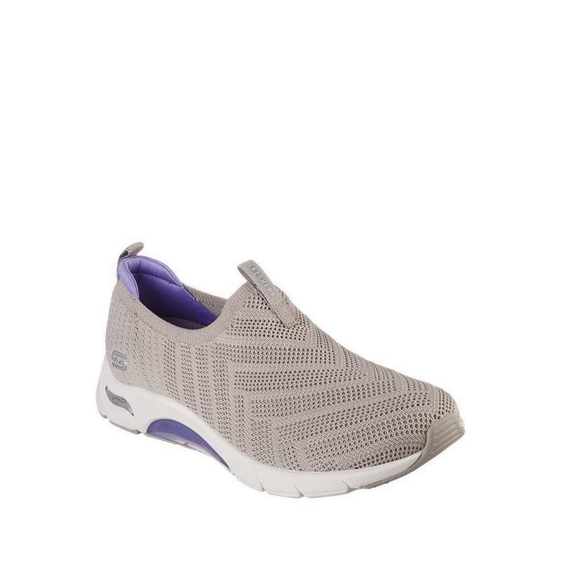 Skechers Skech-Air Arch Fit Women's Leisure Shoes - Taupe