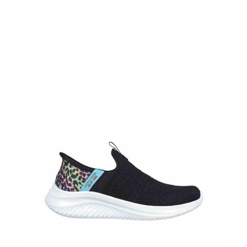Skechers Slip-Ins Ultra Flex 3.0 Girl's Shoes - Black