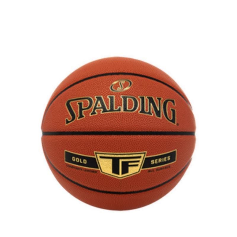 Spalding TF Gold Sz7 Composite Basketball -Orange