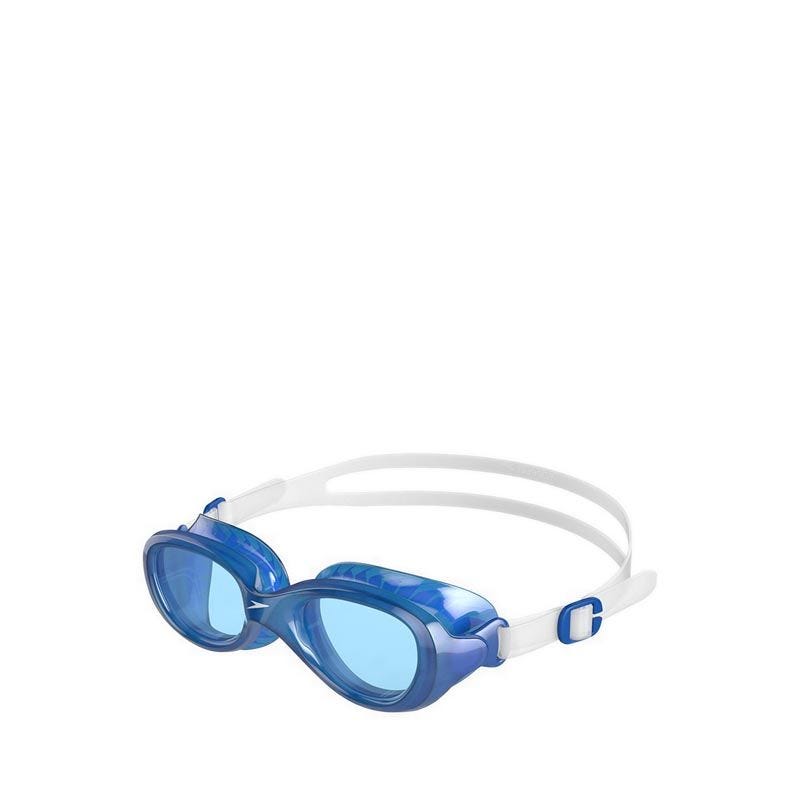 Speedo Junior Unisex Futura Classic Goggle - Clear Blue