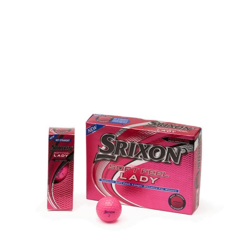 Srixon Soft Feel12 Lady Golf Ball - Pink