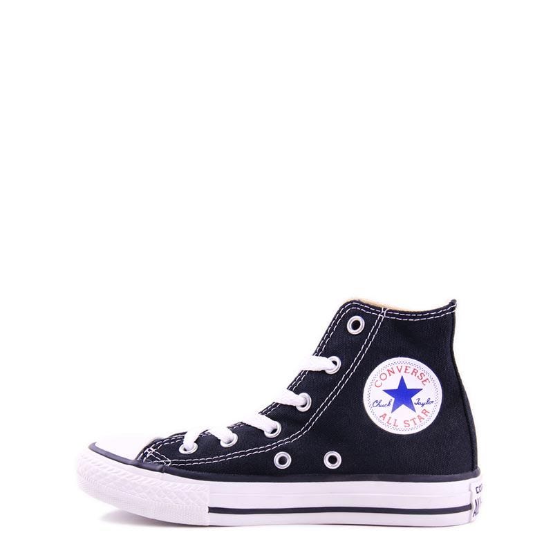 Converse Chuck Taylor ALL STAR HI Kid's Sneakers Shoes - Black