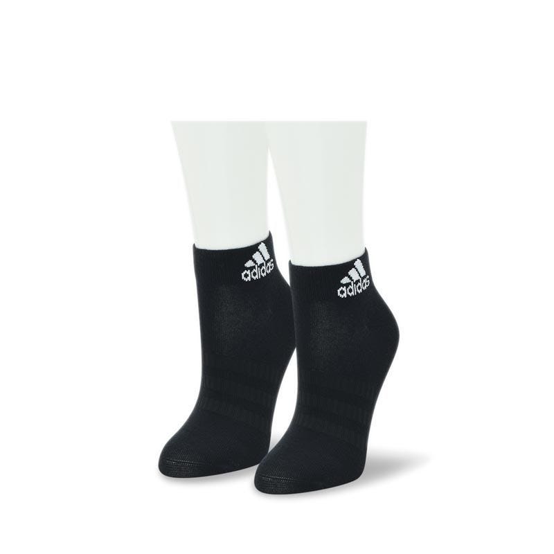 Adidas Light Ankle 3 Pairs Unisex Socks - Black
