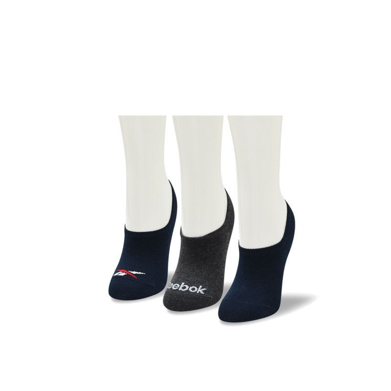 Reebok 3P Women's AB LOW CUT Socks - Multicolor