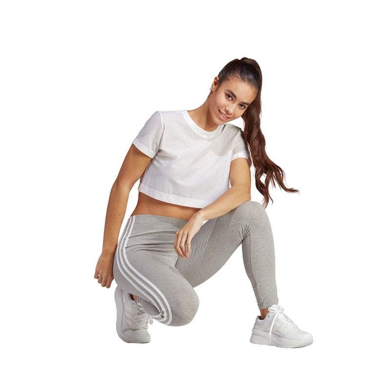 Jual Adidas Essentials 3-Stripes High-Waisted Single Jersey Women's  Leggings - Medium Grey Heather Terbaru - Januari 2024