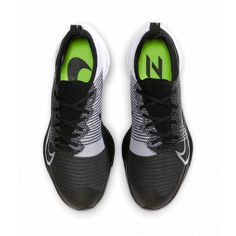 Nike Air Zoom Tempo Next% Men's Running Shoes - Black/Volt/White