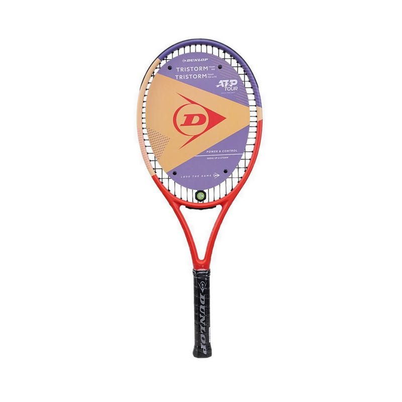 Jual Dunlop 26 Tristorm Team 100 285 Strung G2 Tennis Racket