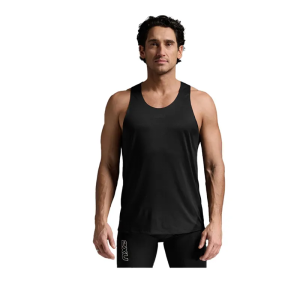 Light Speed Tech Men's Singlet - Black