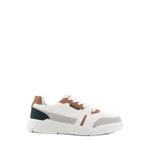 Charlie Men's Sneakers Shoes - Off-White/Lt Grey/Navy/Taupe