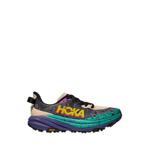 Speedgoat 6 Men's Running Shoes - Oatmeal / Mountain Iris