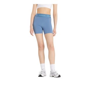 Sleek High Rise Sport Short 5" - Blue