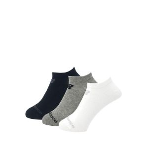 PERFORMANCE COTTON FLAT UNISEX KNIT NO SHOW 3 PAIRS- Multicolor