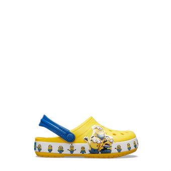 yellow baby crocs