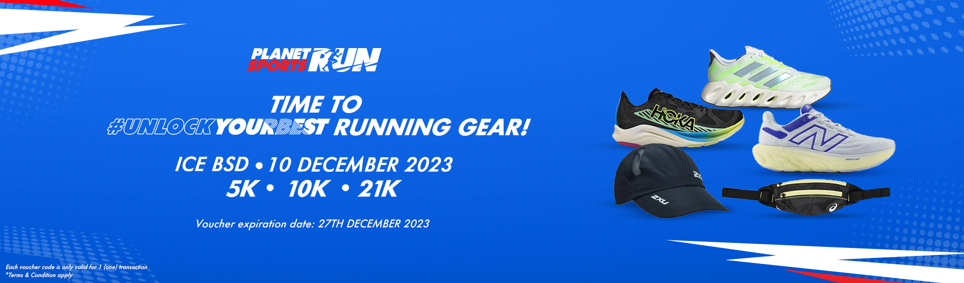 Planet Sport Run Reward Voucher